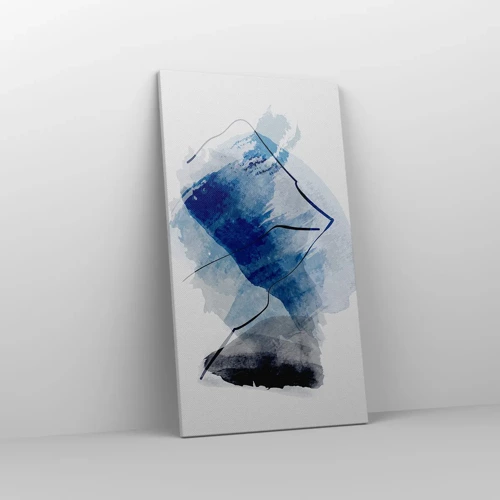 Quadro em tela - Iceberg - 45x80 cm