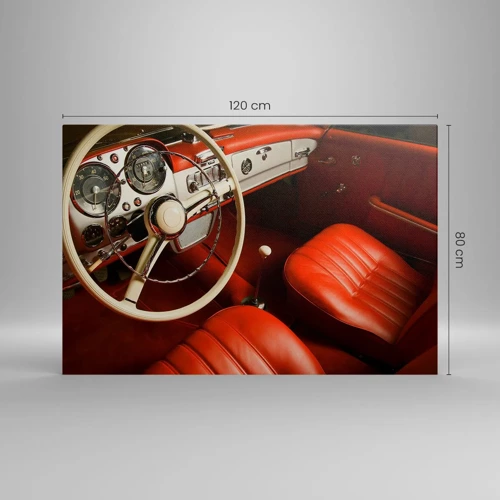 Quadro em tela - Luxo vintage - 120x80 cm