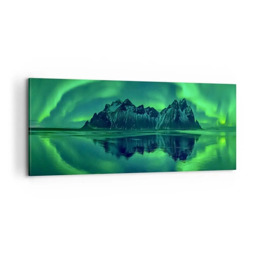 Quadro em tela - Nos braços da aurora - 100x40 cm