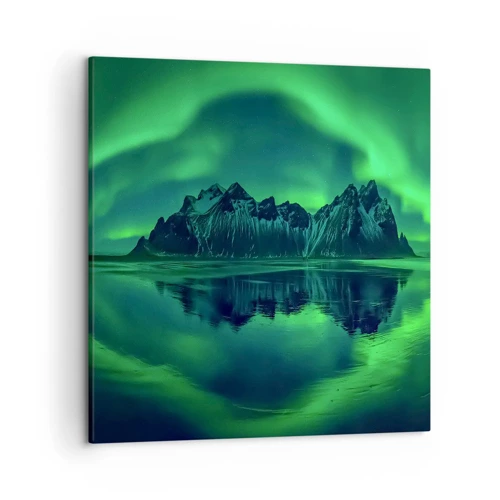 Quadro em tela - Nos braços da aurora - 50x50 cm