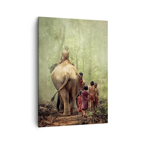 Quadro em tela - Novo Livro da Selva - 50x70 cm