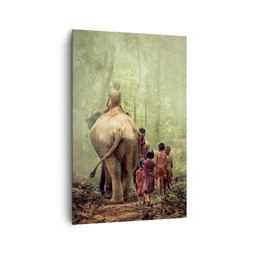 Quadro em tela - Novo Livro da Selva - 80x120 cm