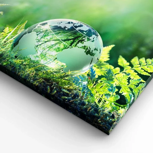 Quadro em tela - Planeta verde - 160x50 cm