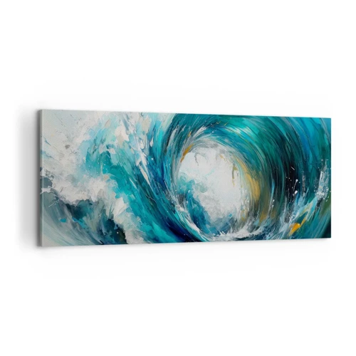 Quadro em tela - Portal do mar - 100x40 cm