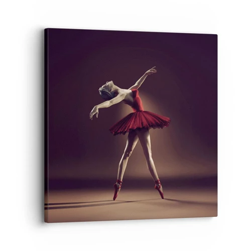 Quadro em tela - Prima ballerina - 30x30 cm