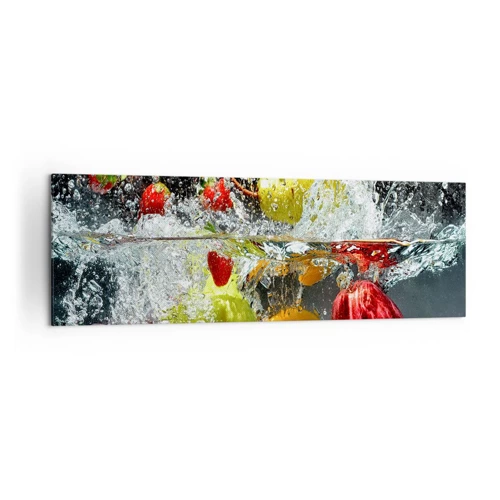 Quadro em tela - Refresco de frutas - 160x50 cm