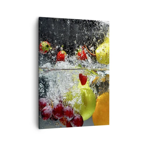 Quadro em tela - Refresco de frutas - 50x70 cm