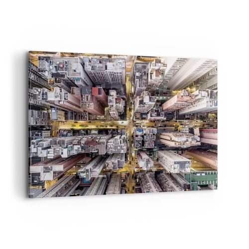 Quadro em tela - Saudações de Hong Kong - 120x80 cm