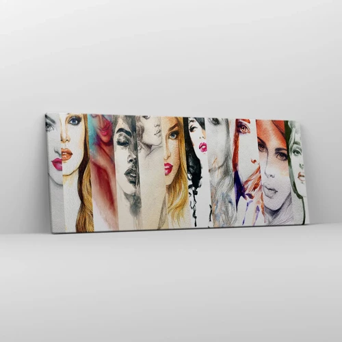 Quadro em tela - Sempre VOCÊ - 100x40 cm