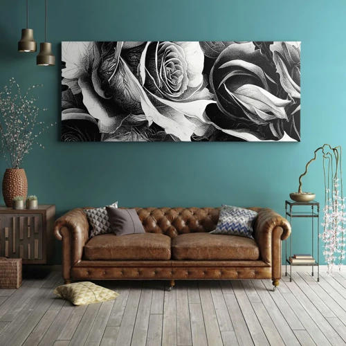 Quadro em tela - Sempre uma rainha - 140x50 cm