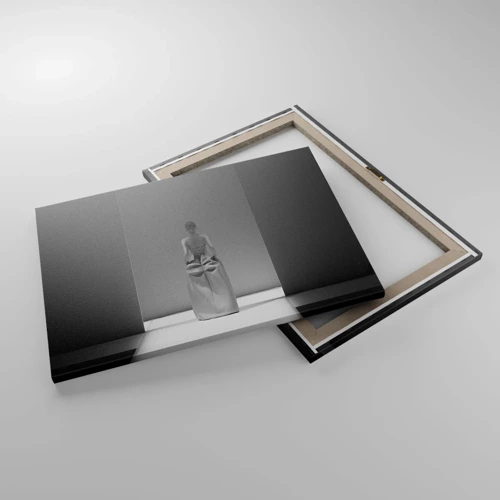 Quadro em tela - Simplicidade refinada - 70x50 cm