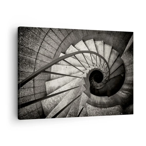 Quadro em tela - Suba as escadas, desça as escadas - 70x50 cm