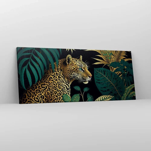 Quadro em tela - Um anfitrião na selva - 120x50 cm