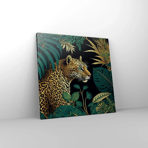 Quadro em tela - Um anfitrião na selva - 50x50 cm