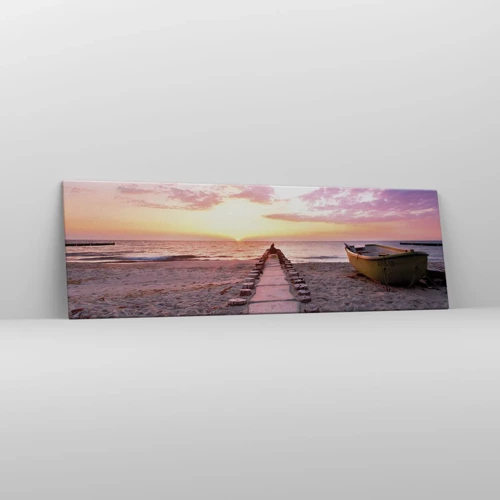 Quadro em tela - Um momento de profunda experiência - 160x50 cm