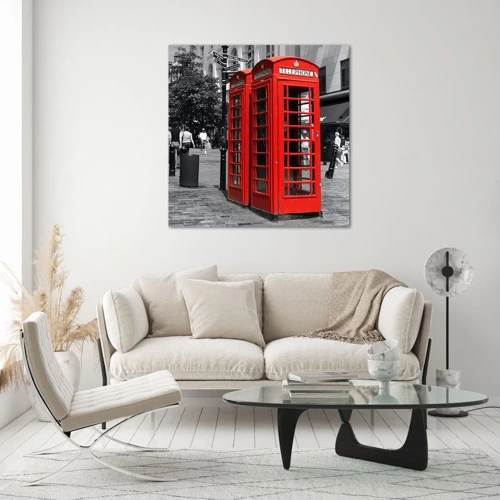 Quadro em vidro - , - 70x70 cm