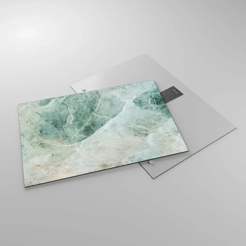 Quadro em vidro - A nobre frieza da pedra - 70x50 cm