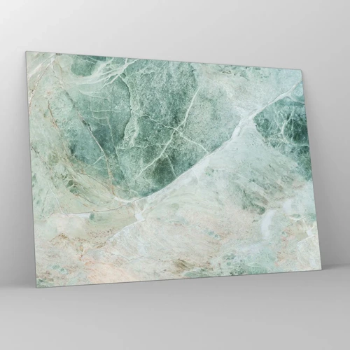 Quadro em vidro - A nobre frieza da pedra - 70x50 cm