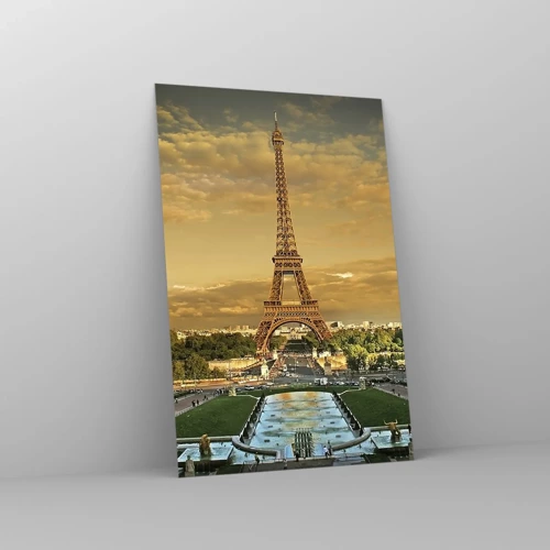 Quadro em vidro - A rainha de Paris - 80x120 cm