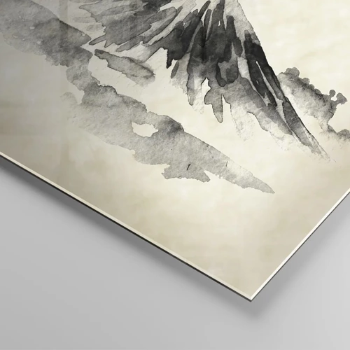 Quadro em vidro - Ame o Japão - 140x50 cm