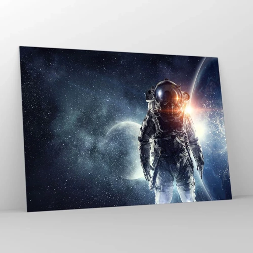 Quadro em vidro - Aventura espacial - 100x70 cm