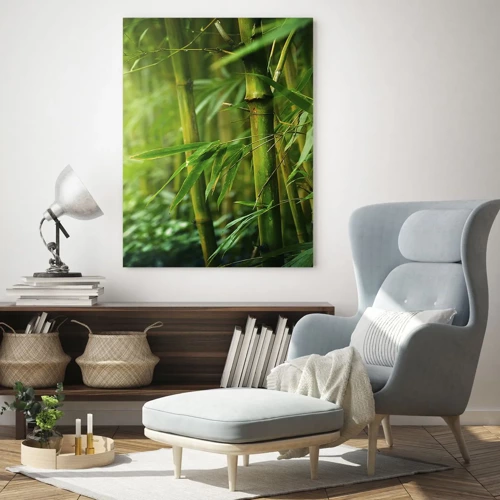 Quadro em vidro - Conheça a vegetação  - 50x70 cm