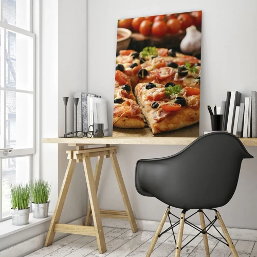 Quadro em vidro - Direto do forno - 70x100 cm