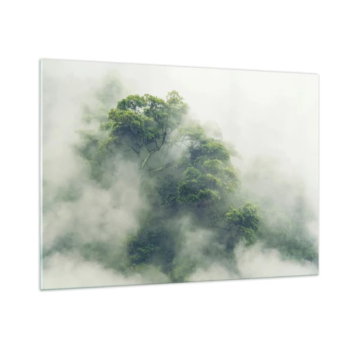 Quadro em vidro - Envolto em neblina - 100x70 cm