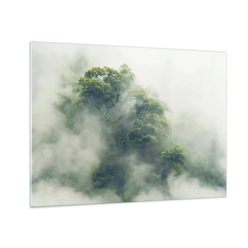 Quadro em vidro - Envolto em neblina - 70x50 cm