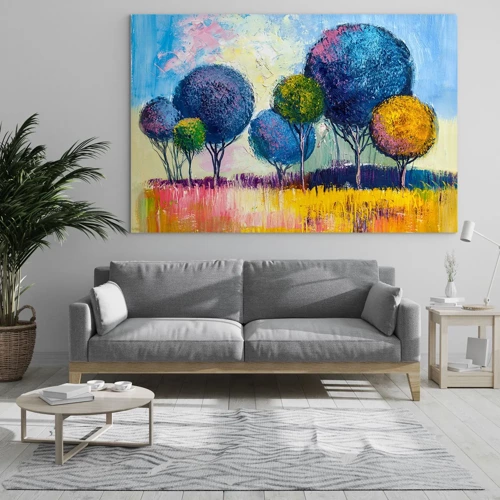 Quadro em vidro - Esfera - a forma ideal - 70x50 cm