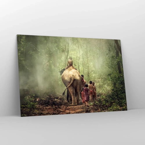 Quadro em vidro - Novo Livro da Selva - 120x80 cm