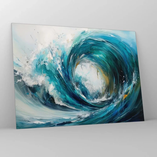 Quadro em vidro - Portal do mar - 70x50 cm