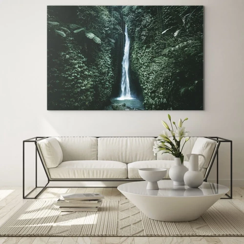 Quadro em vidro - Primavera tropical - 70x50 cm