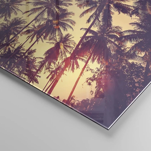 Quadro em vidro - Variação tropical - 80x120 cm