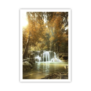 Pôster - A cascata do parque - 70x100 cm