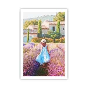 Pôster - Menina Lavanda - 61x91 cm