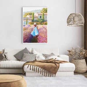 Pôster - Menina Lavanda - 70x100 cm