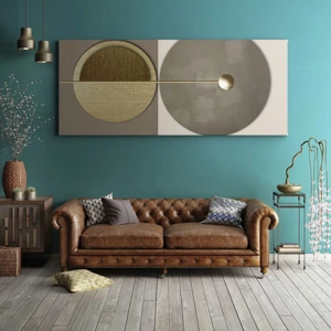 Quadro em tela - Equilíbrio perfeito - 140x50 cm