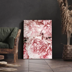 Quadro em tela - Sonho rosa - 45x80 cm