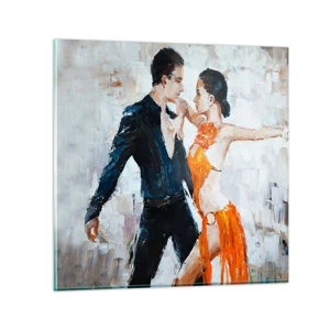 Quadro em vidro - Dirty dancing - 30x30 cm